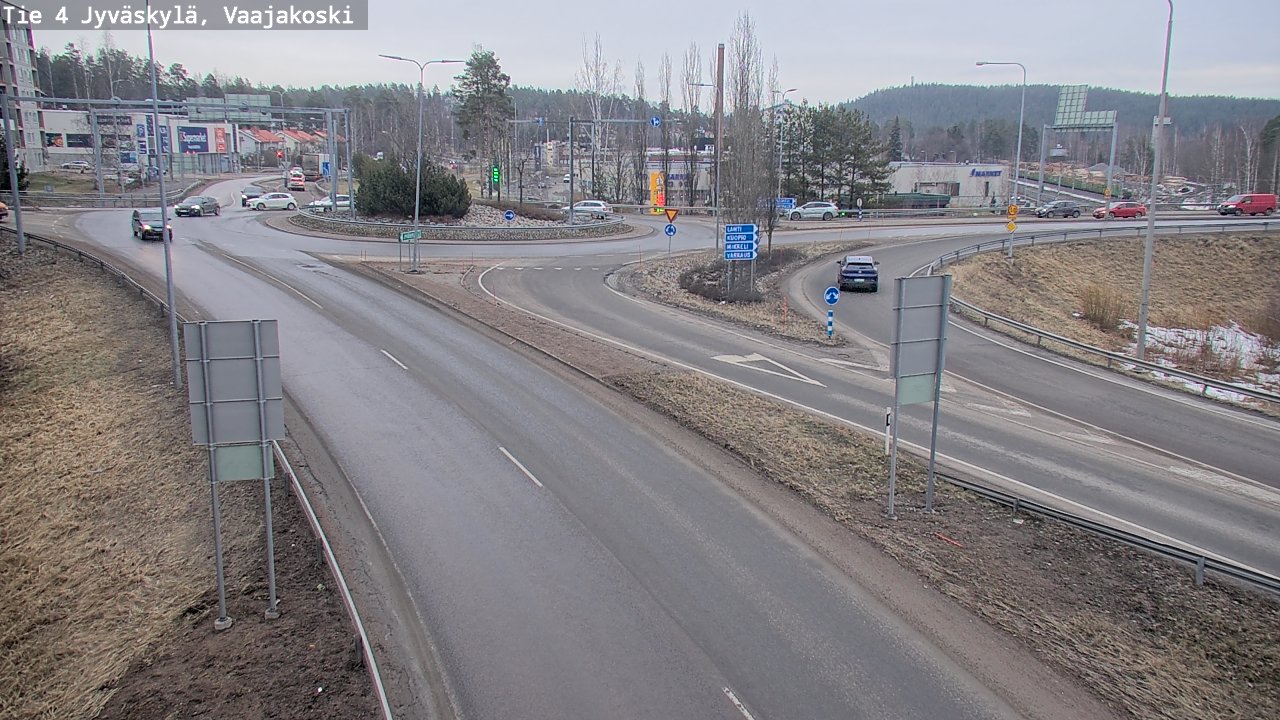 Kelikamerat Kuva Tie 4 Jyväskylä, Vaajakoski, Jyväskylä, Keski-Suomi