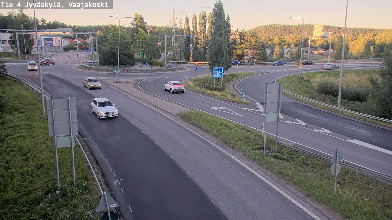 Kelikamerat Kuva Tie 4 Jyväskylä, Vaajakoski, Jyväskylä, Keski-Suomi