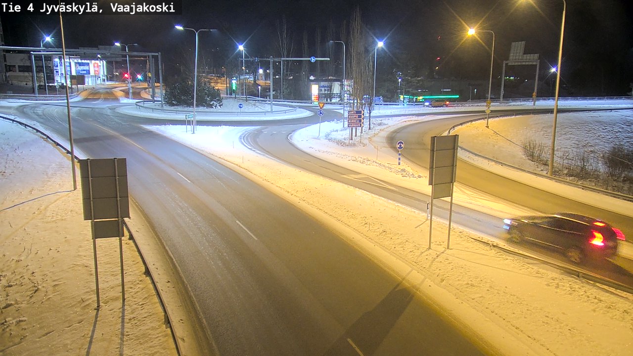 Kelikamerat Kuva Tie 4 Jyväskylä, Vaajakoski, Jyväskylä, Keski-Suomi