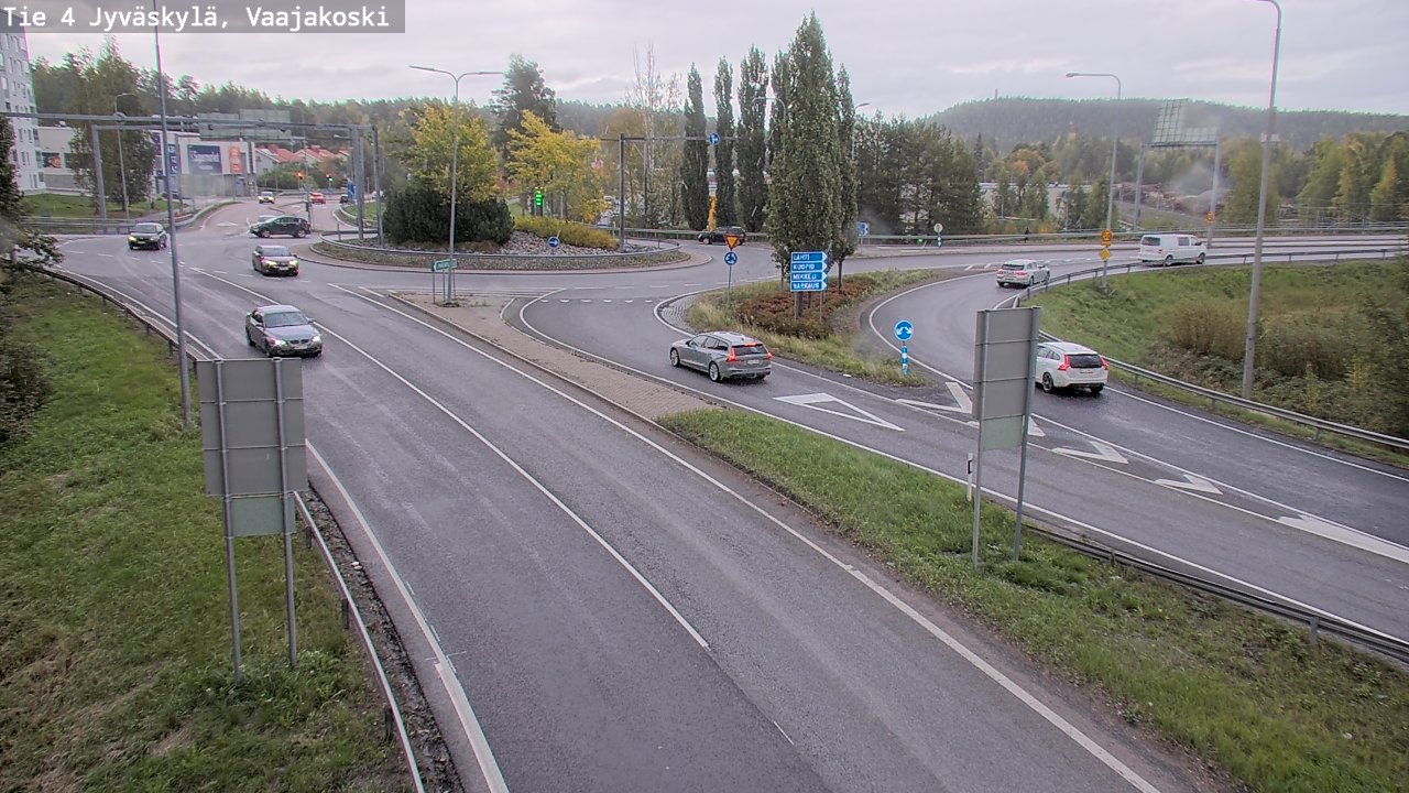 Kelikamerat Kuva Tie 4 Jyväskylä, Vaajakoski, Jyväskylä, Keski-Suomi