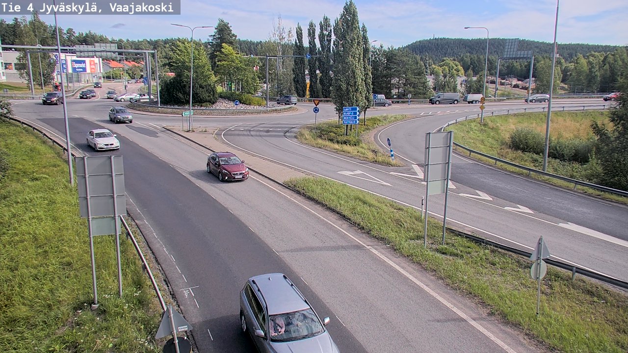 Kelikamerat Kuva Tie 4 Jyväskylä, Vaajakoski, Jyväskylä, Keski-Suomi