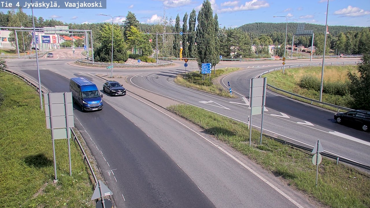 Kelikamerat Kuva Tie 4 Jyväskylä, Vaajakoski, Jyväskylä, Keski-Suomi