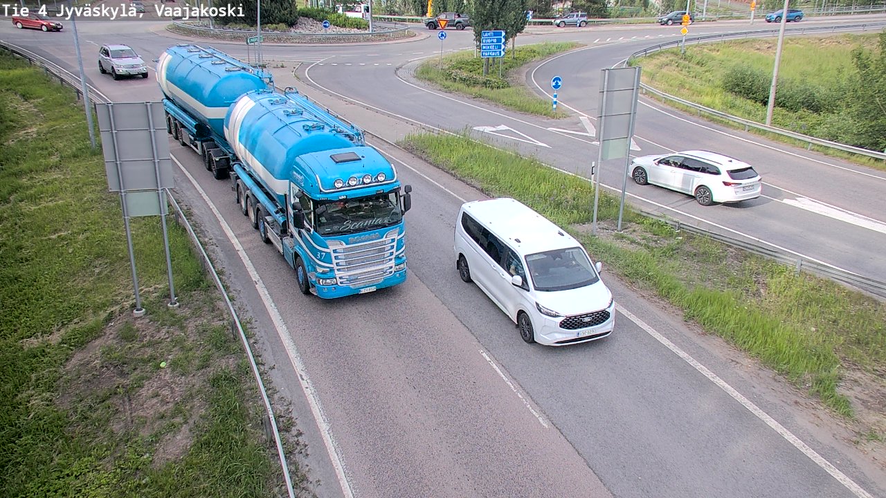 Kelikamerat Kuva Tie 4 Jyväskylä, Vaajakoski, Jyväskylä, Keski-Suomi