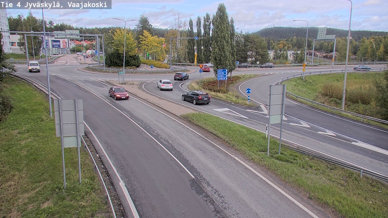 Kelikamerat Kuva Tie 4 Jyväskylä, Vaajakoski, Jyväskylä, Keski-Suomi