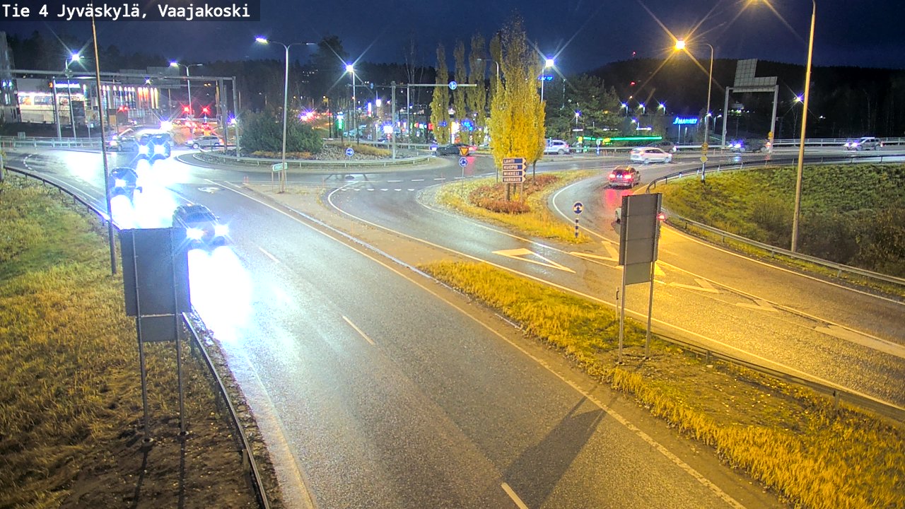 Kelikamerat Kuva Tie 4 Jyväskylä, Vaajakoski, Jyväskylä, Keski-Suomi