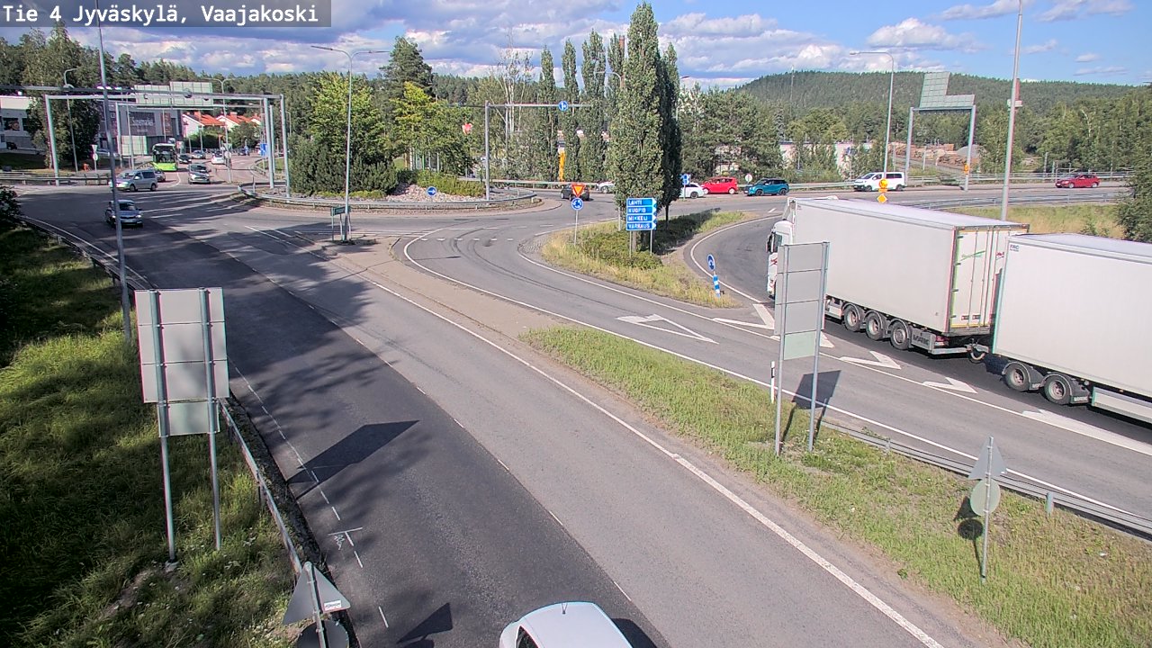 Kelikamerat Kuva Tie 4 Jyväskylä, Vaajakoski, Jyväskylä, Keski-Suomi
