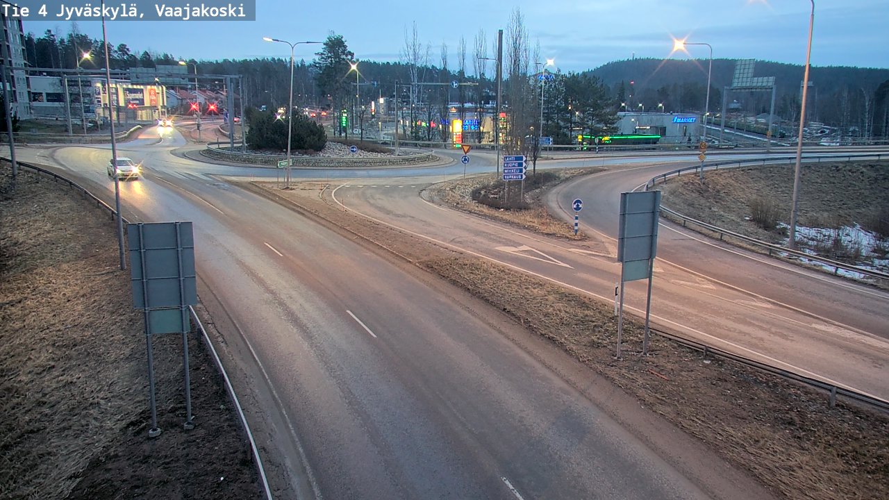 Kelikamerat Kuva Tie 4 Jyväskylä, Vaajakoski, Jyväskylä, Keski-Suomi