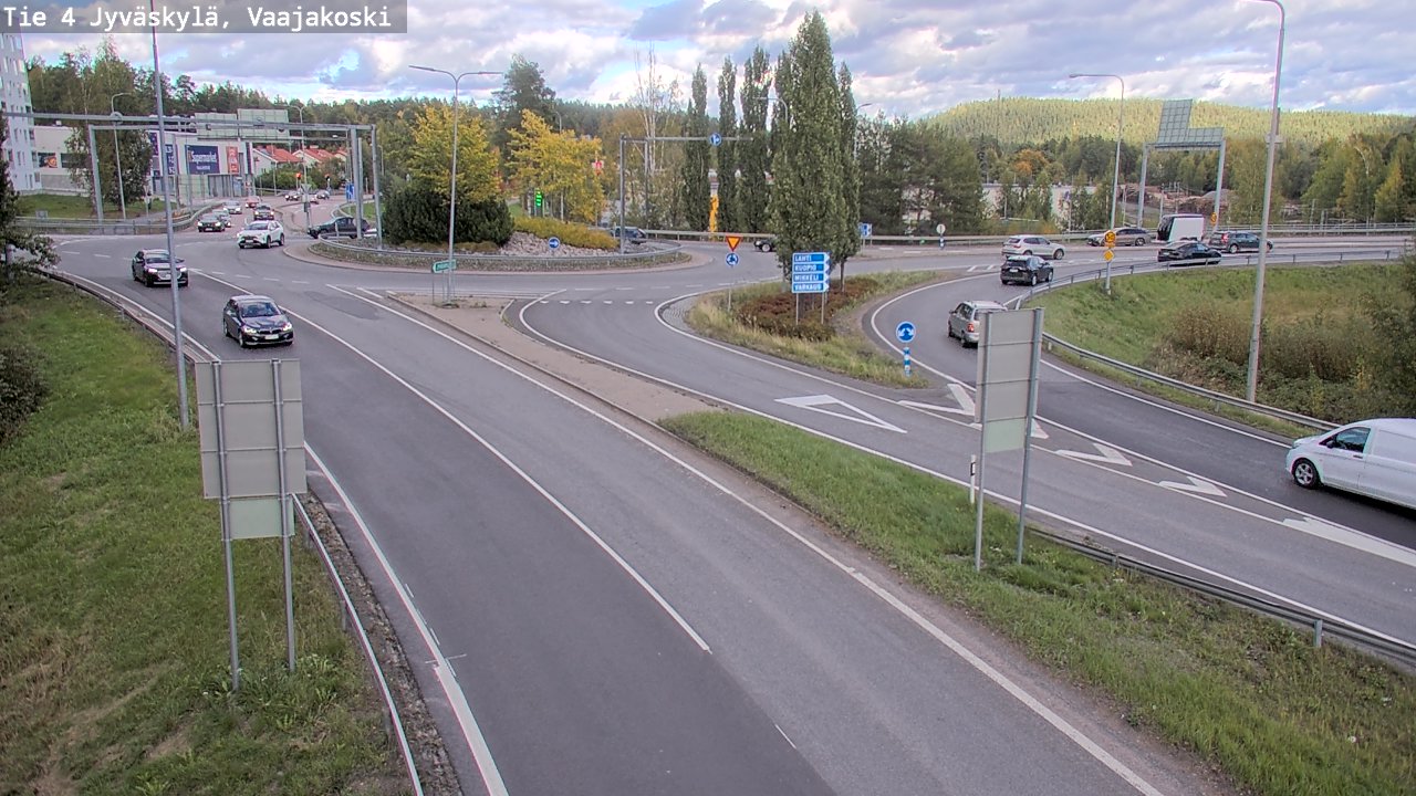Weather Camera Image Road 4 Jyväskylä, Vaajakoski, Jyväskylä, Keski-Suomi