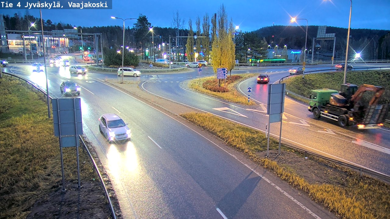 Kelikamerat Kuva Tie 4 Jyväskylä, Vaajakoski, Jyväskylä, Keski-Suomi