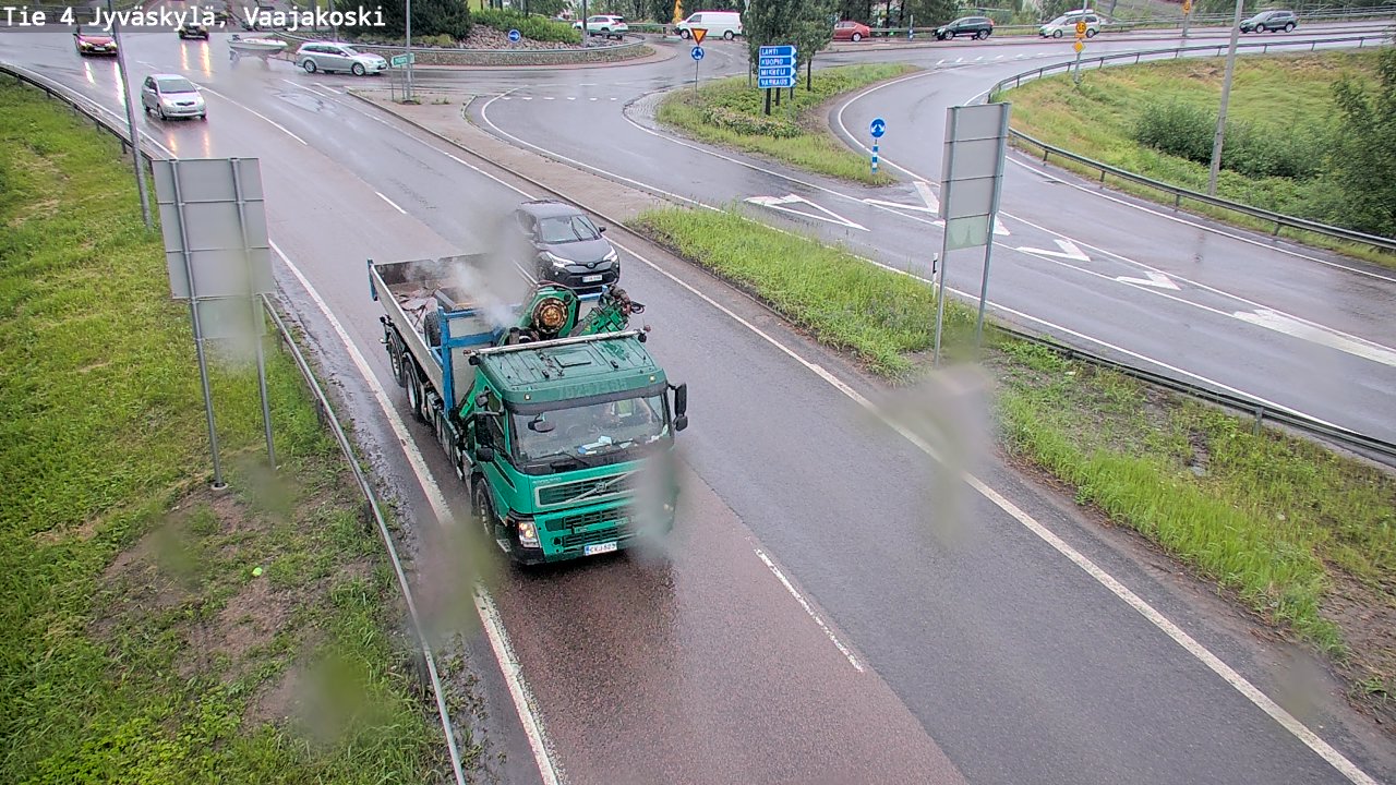 Kelikamerat Kuva Tie 4 Jyväskylä, Vaajakoski, Jyväskylä, Keski-Suomi