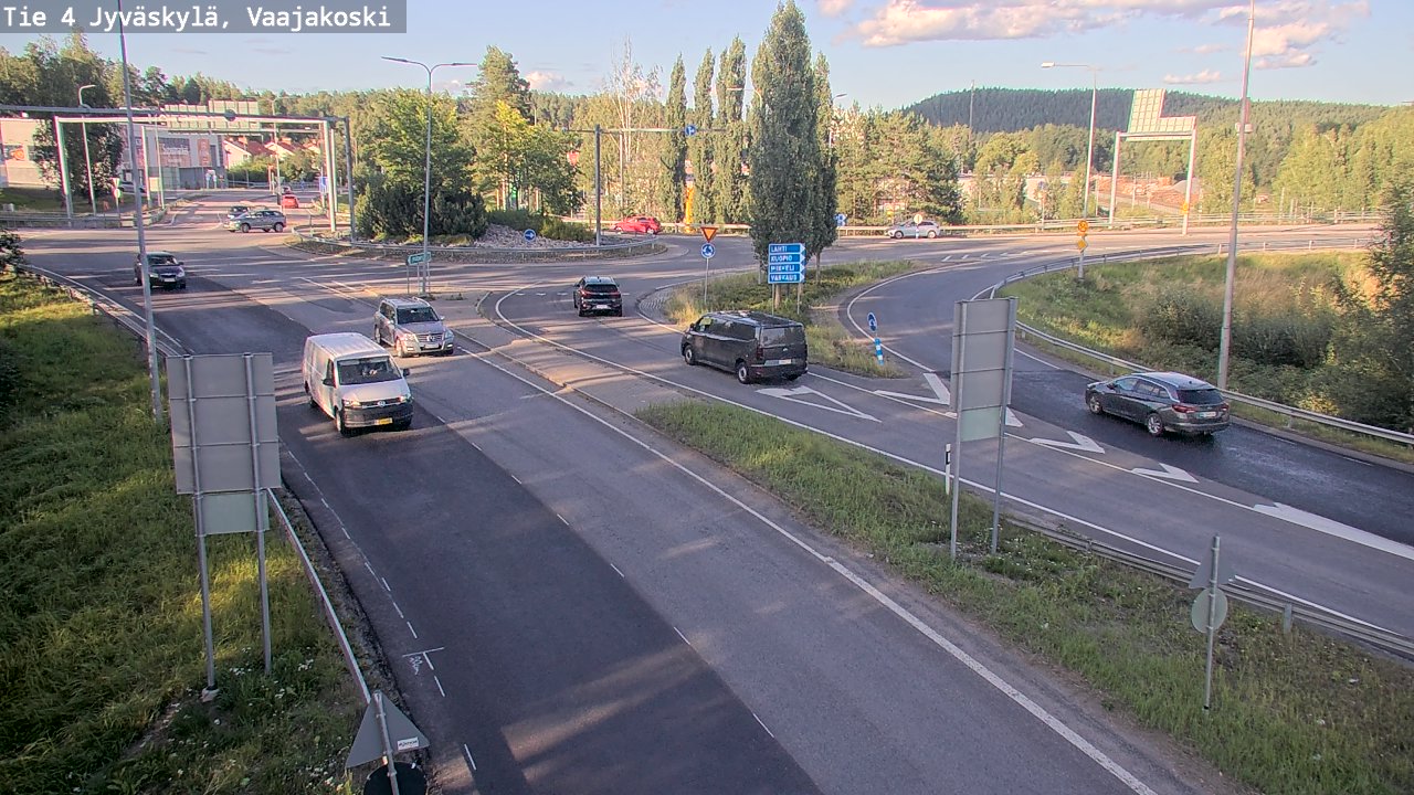 Kelikamerat Kuva Tie 4 Jyväskylä, Vaajakoski, Jyväskylä, Keski-Suomi