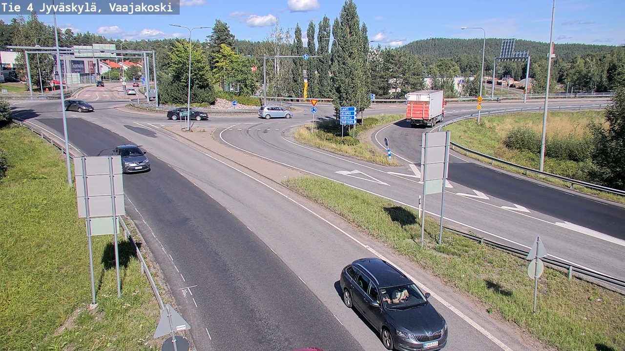 Kelikamerat Kuva Tie 4 Jyväskylä, Vaajakoski, Jyväskylä, Keski-Suomi