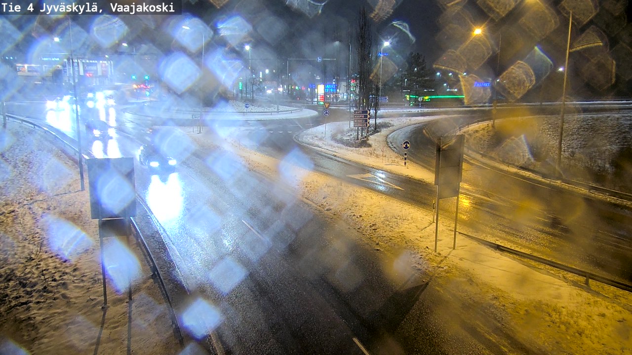 Weather Camera Image Väg 4 Jyväskylä, Vaajakoski, Jyväskylä, Keski-Suomi