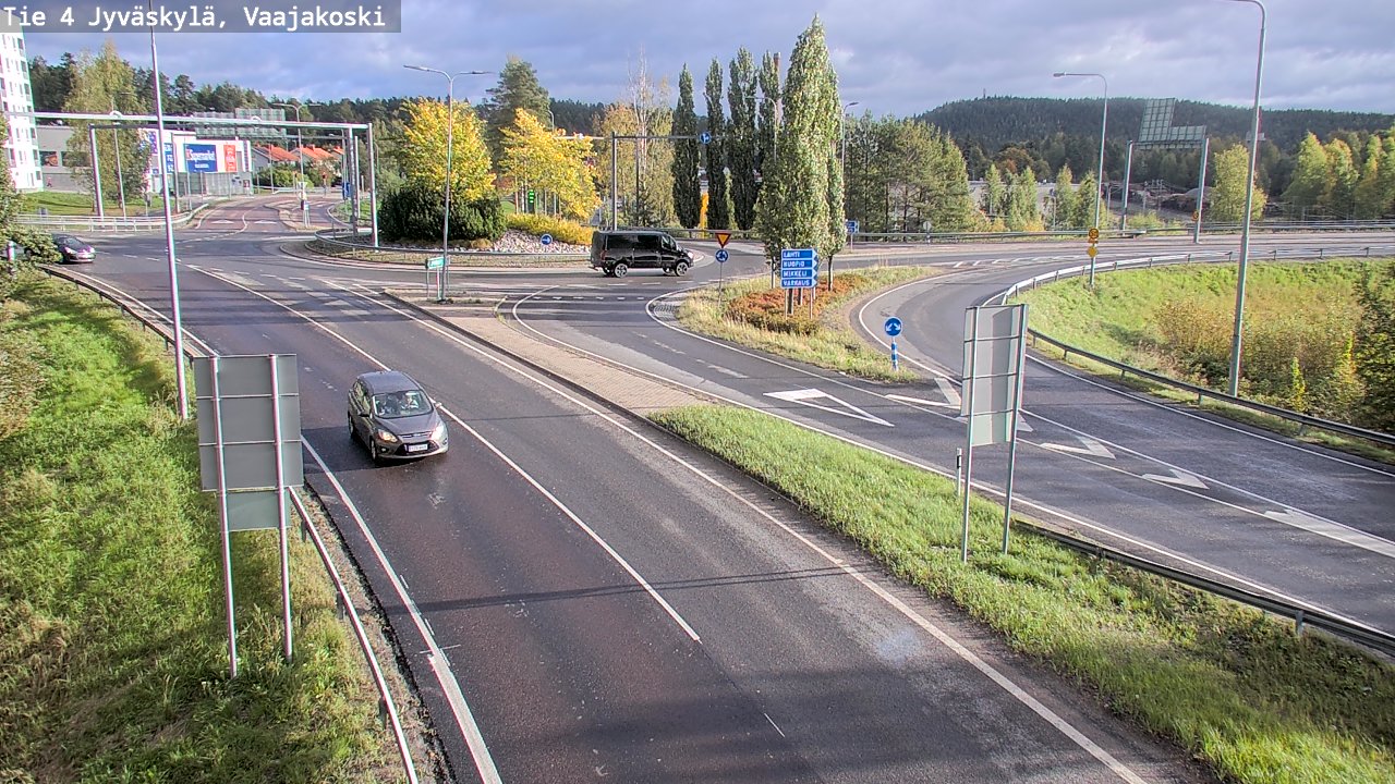 Weather Camera Image Road 4 Jyväskylä, Vaajakoski, Jyväskylä, Keski-Suomi