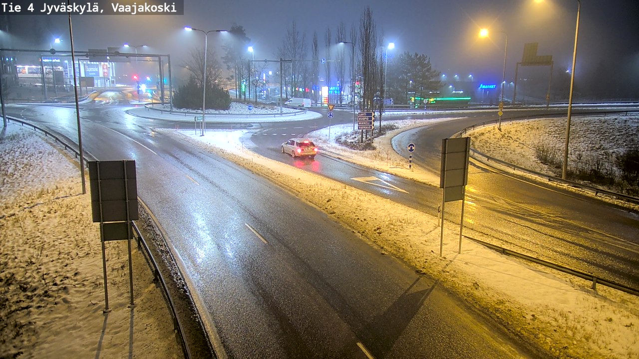 Weather Camera Image Väg 4 Jyväskylä, Vaajakoski, Jyväskylä, Keski-Suomi