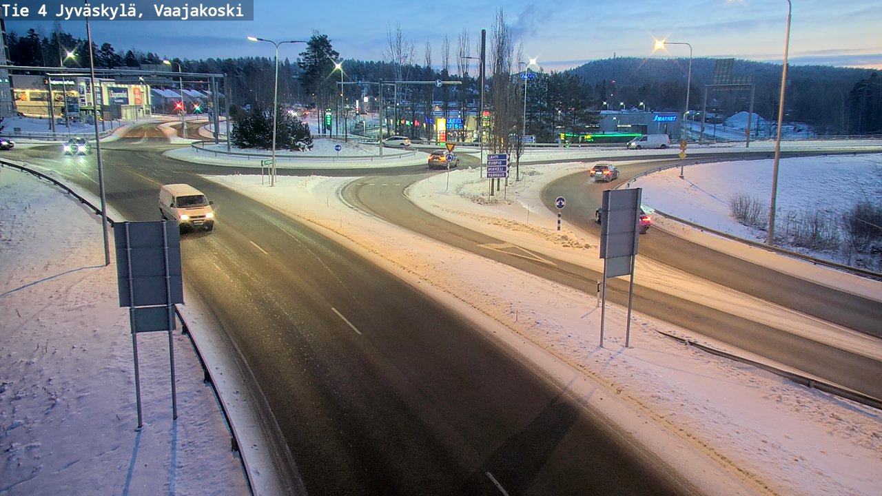 Kelikamerat Kuva Tie 4 Jyväskylä, Vaajakoski, Jyväskylä, Keski-Suomi