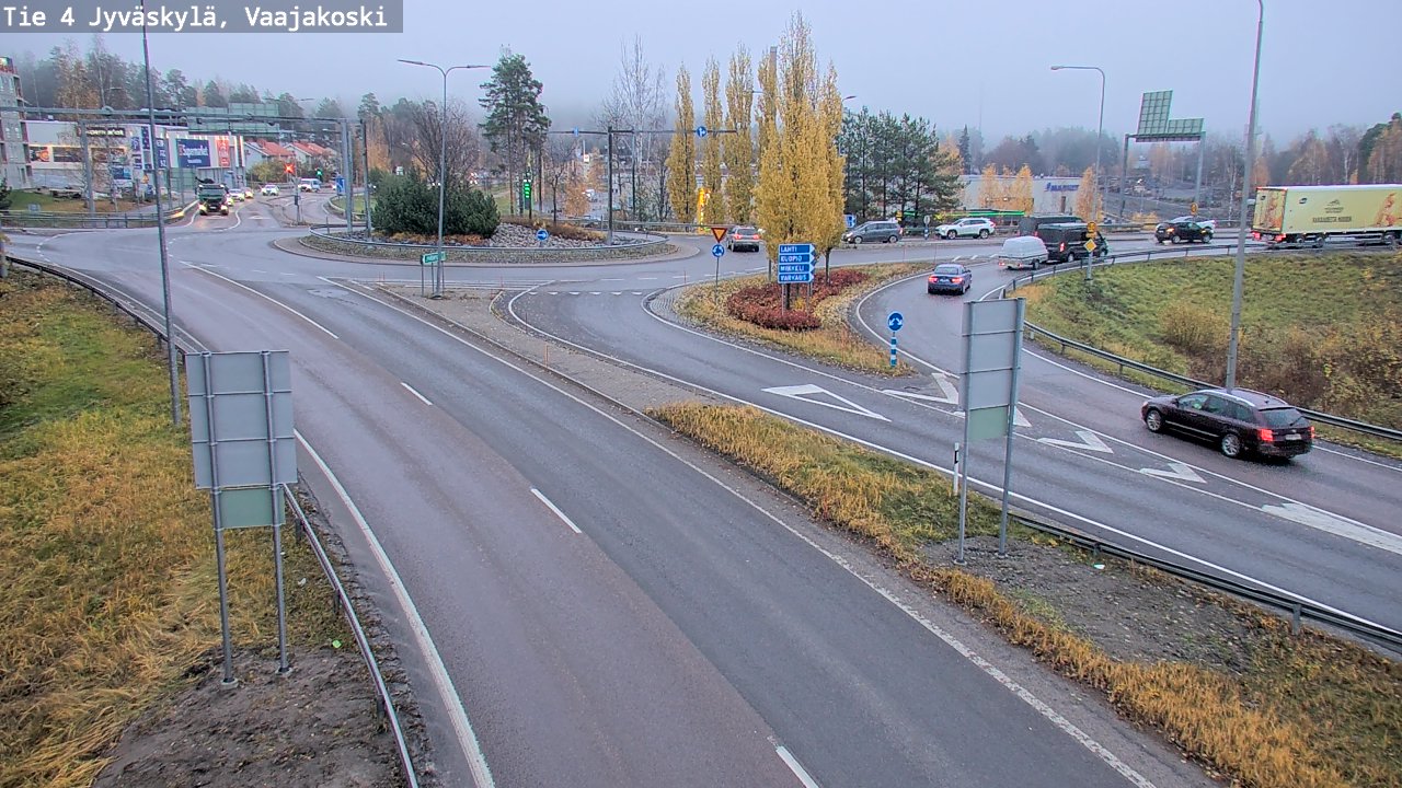 Kelikamerat Kuva Tie 4 Jyväskylä, Vaajakoski, Jyväskylä, Keski-Suomi