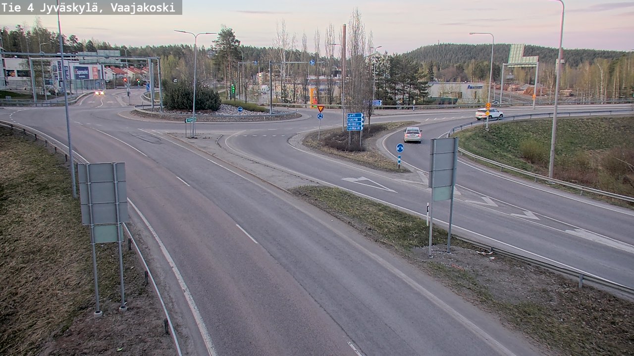 Weather Camera Image Road 4 Jyväskylä, Vaajakoski, Jyväskylä, Keski-Suomi