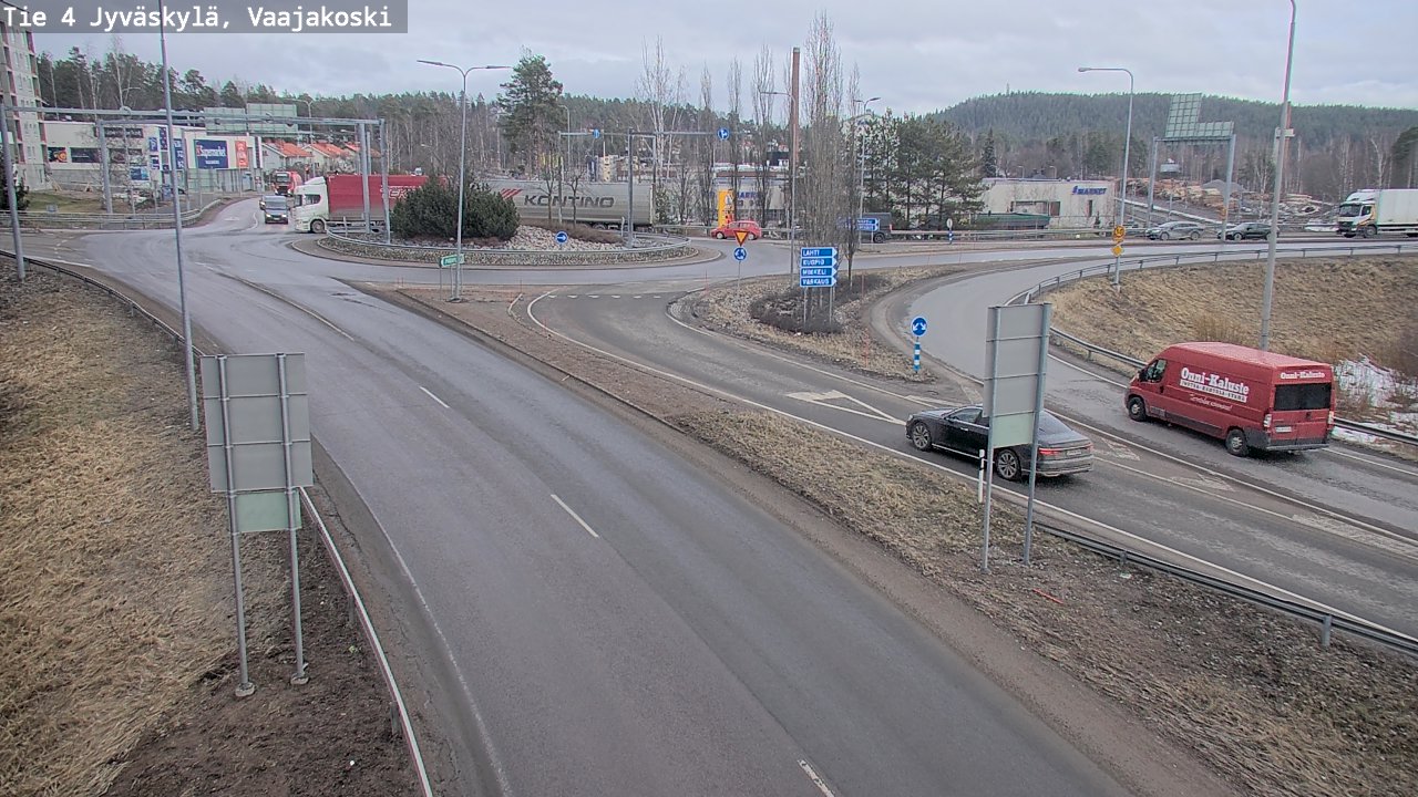 Kelikamerat Kuva Tie 4 Jyväskylä, Vaajakoski, Jyväskylä, Keski-Suomi