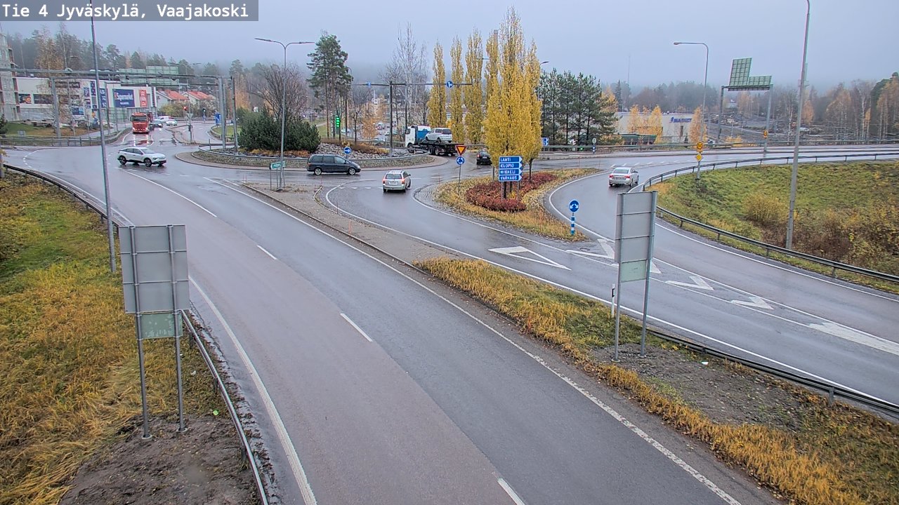 Kelikamerat Kuva Tie 4 Jyväskylä, Vaajakoski, Jyväskylä, Keski-Suomi