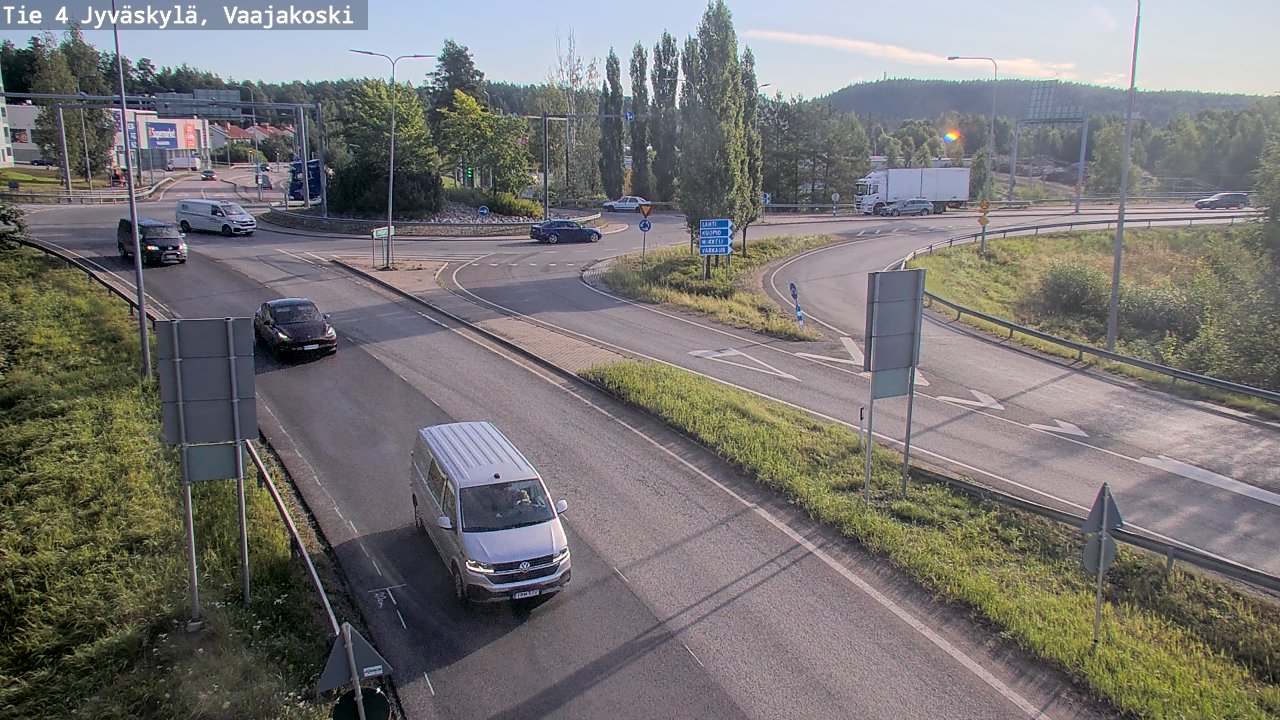 Kelikamerat Kuva Tie 4 Jyväskylä, Vaajakoski, Jyväskylä, Keski-Suomi