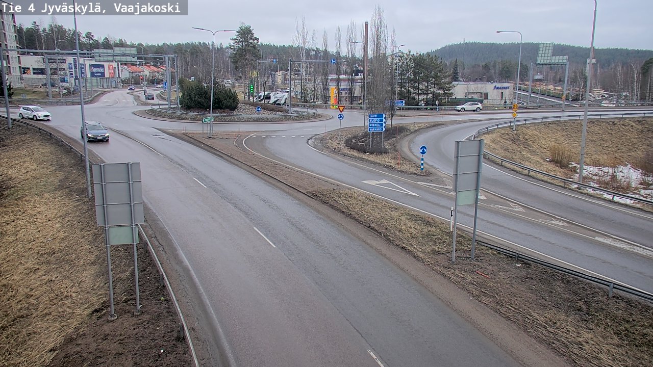 Kelikamerat Kuva Tie 4 Jyväskylä, Vaajakoski, Jyväskylä, Keski-Suomi