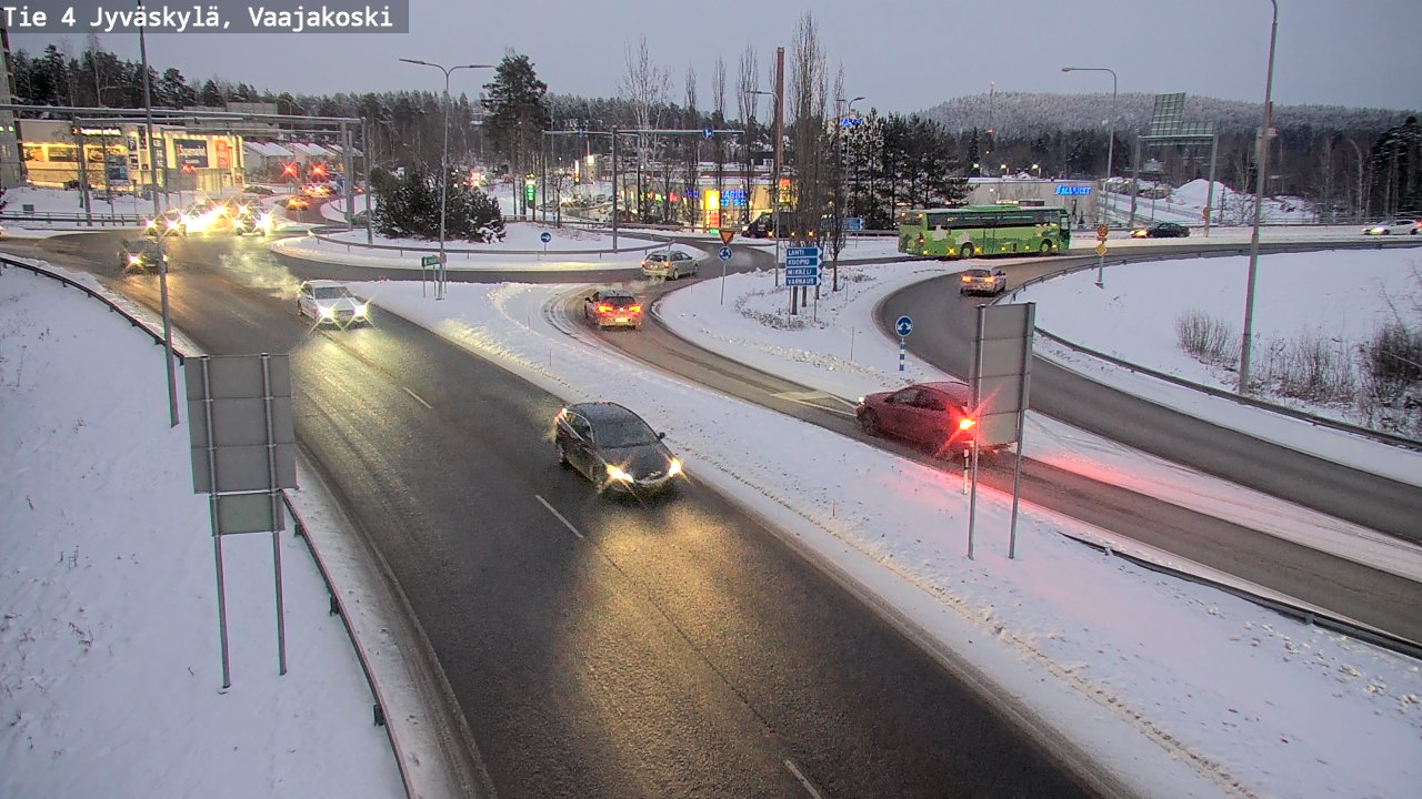 Kelikamerat Kuva Tie 4 Jyväskylä, Vaajakoski, Jyväskylä, Keski-Suomi