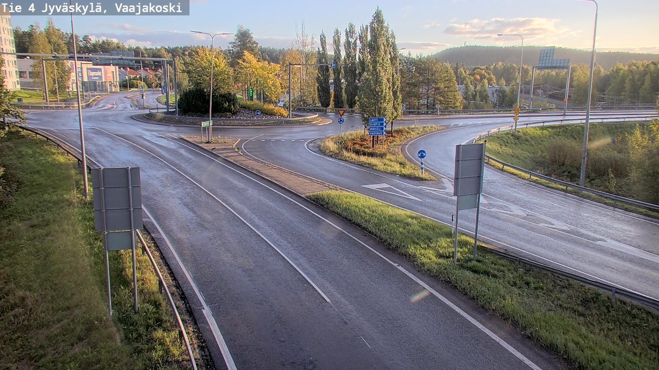 Kelikamerat Kuva Tie 4 Jyväskylä, Vaajakoski, Jyväskylä, Keski-Suomi