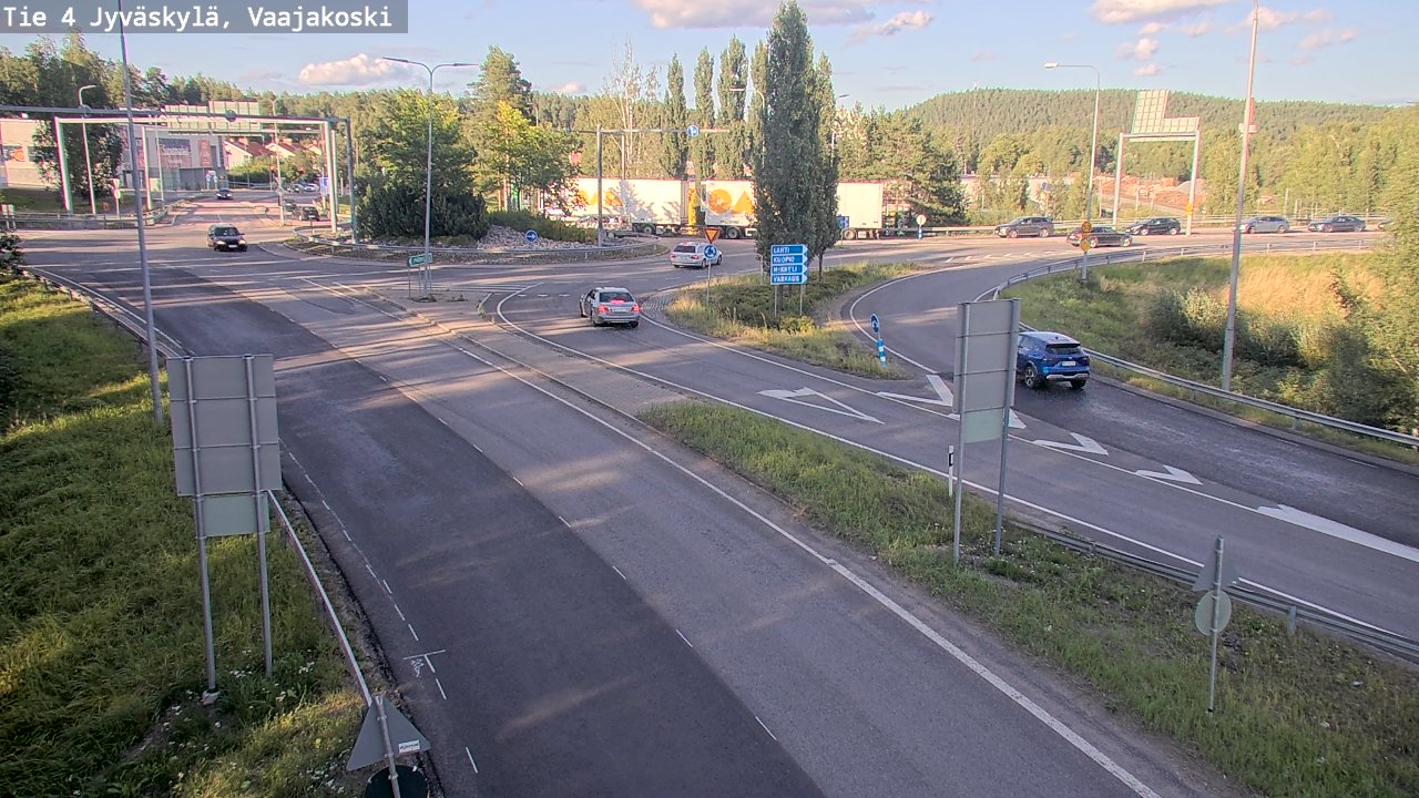 Kelikamerat Kuva Tie 4 Jyväskylä, Vaajakoski, Jyväskylä, Keski-Suomi