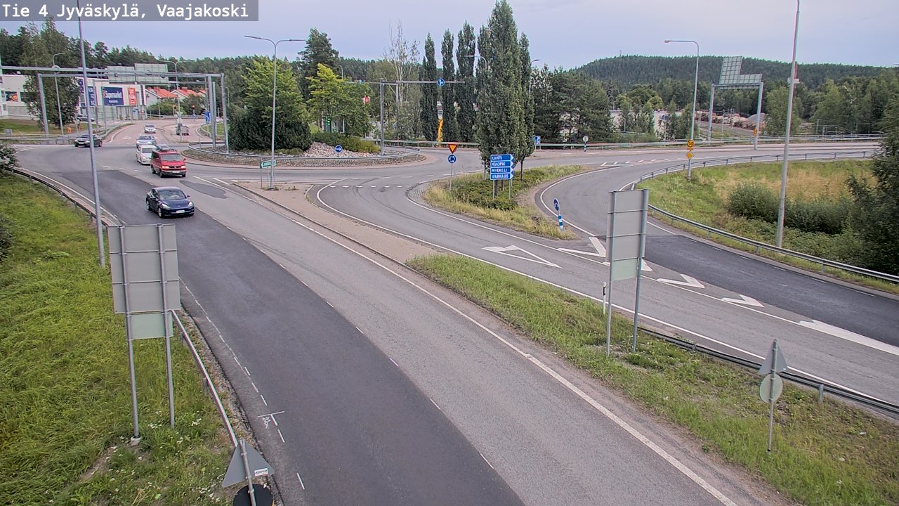 Kelikamerat Kuva Tie 4 Jyväskylä, Vaajakoski, Jyväskylä, Keski-Suomi