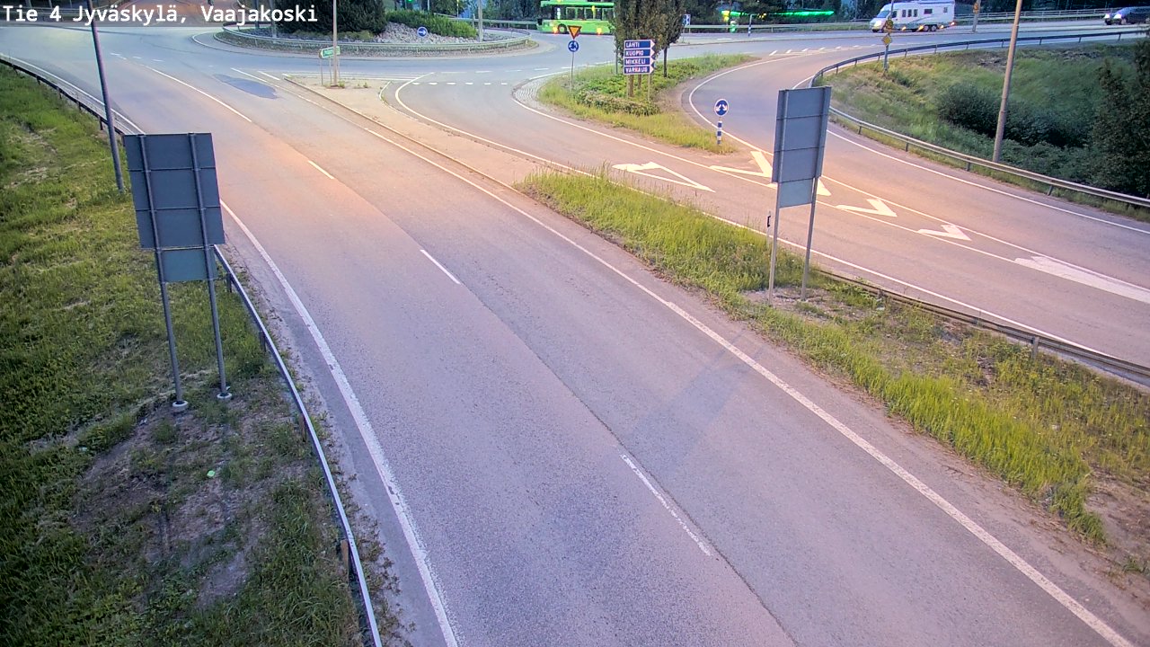 Kelikamerat Kuva Tie 4 Jyväskylä, Vaajakoski, Jyväskylä, Keski-Suomi