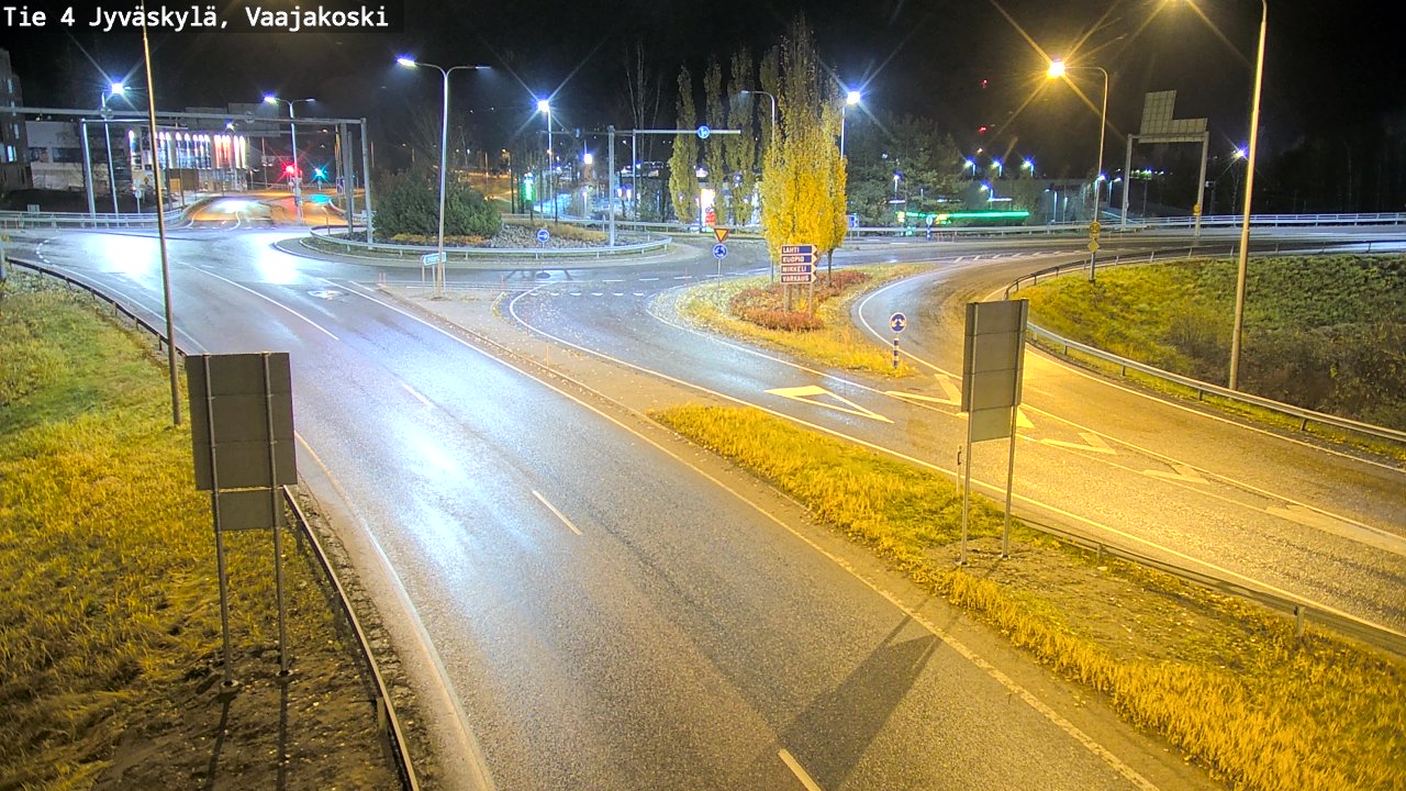 Weather Camera Image Road 4 Jyväskylä, Vaajakoski, Jyväskylä, Keski-Suomi