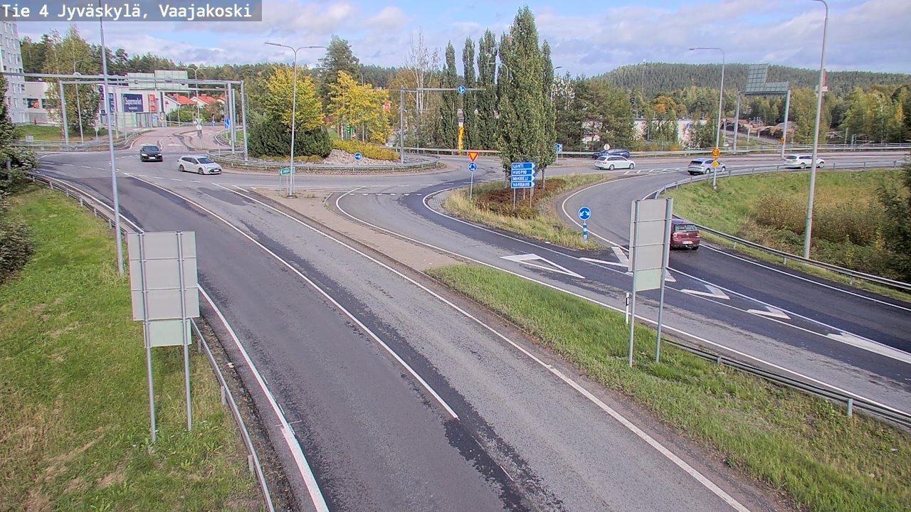 Kelikamerat Kuva Tie 4 Jyväskylä, Vaajakoski, Jyväskylä, Keski-Suomi