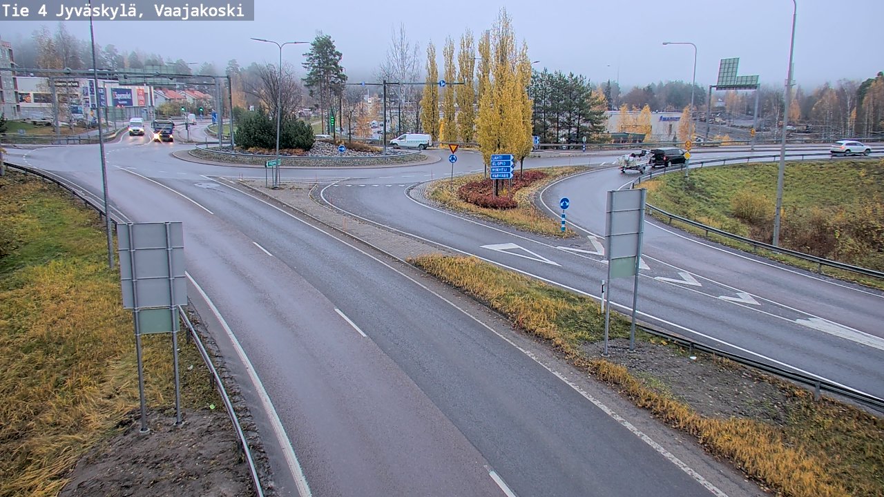 Kelikamerat Kuva Tie 4 Jyväskylä, Vaajakoski, Jyväskylä, Keski-Suomi