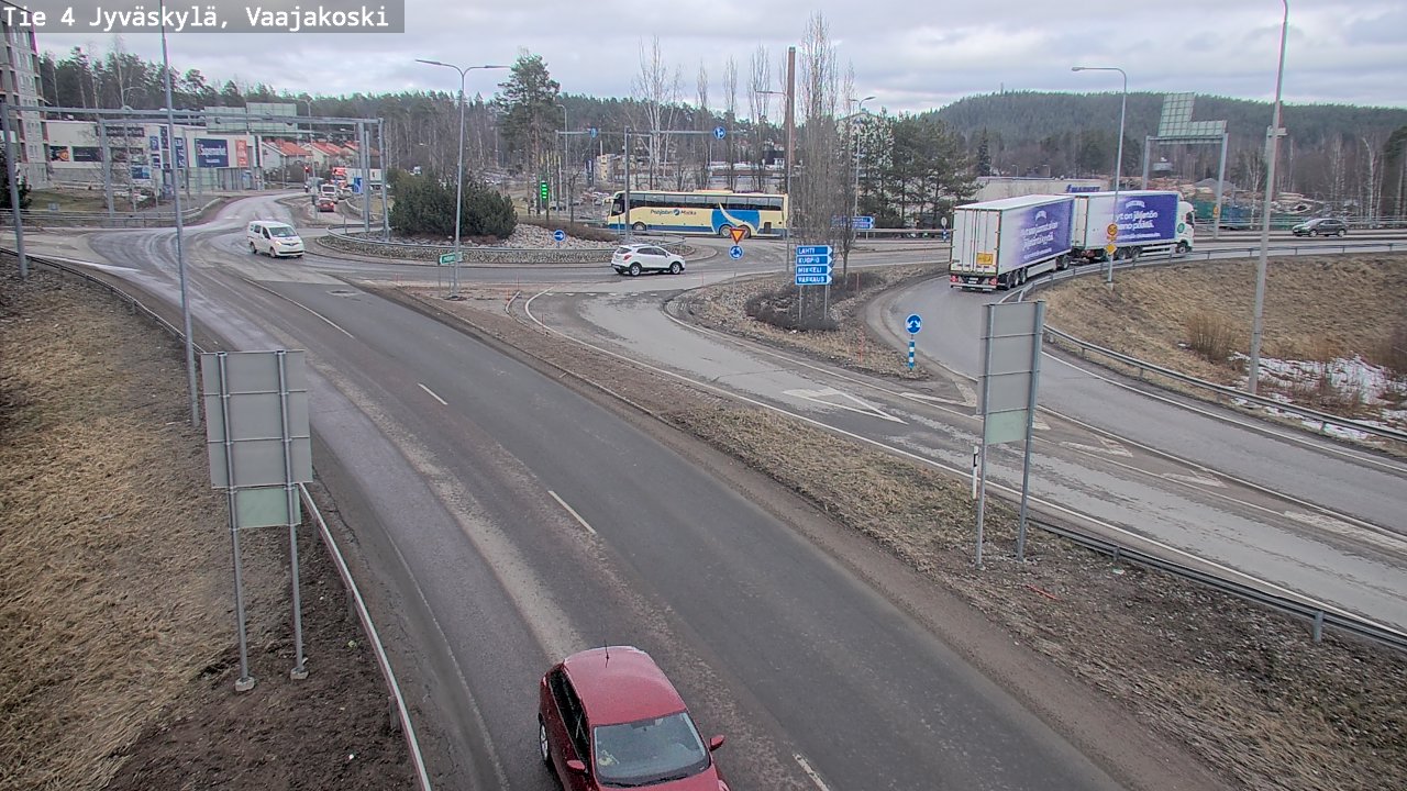 Kelikamerat Kuva Tie 4 Jyväskylä, Vaajakoski, Jyväskylä, Keski-Suomi