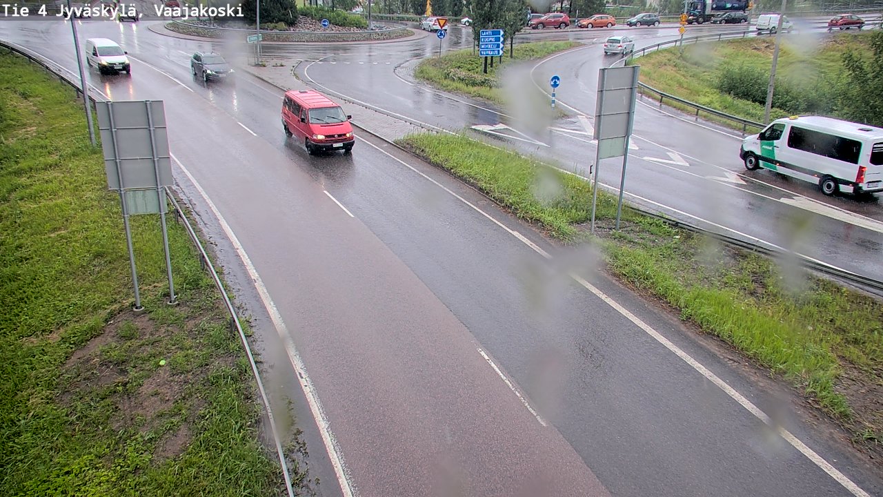 Kelikamerat Kuva Tie 4 Jyväskylä, Vaajakoski, Jyväskylä, Keski-Suomi