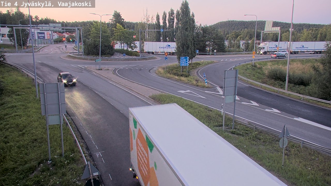 Kelikamerat Kuva Tie 4 Jyväskylä, Vaajakoski, Jyväskylä, Keski-Suomi