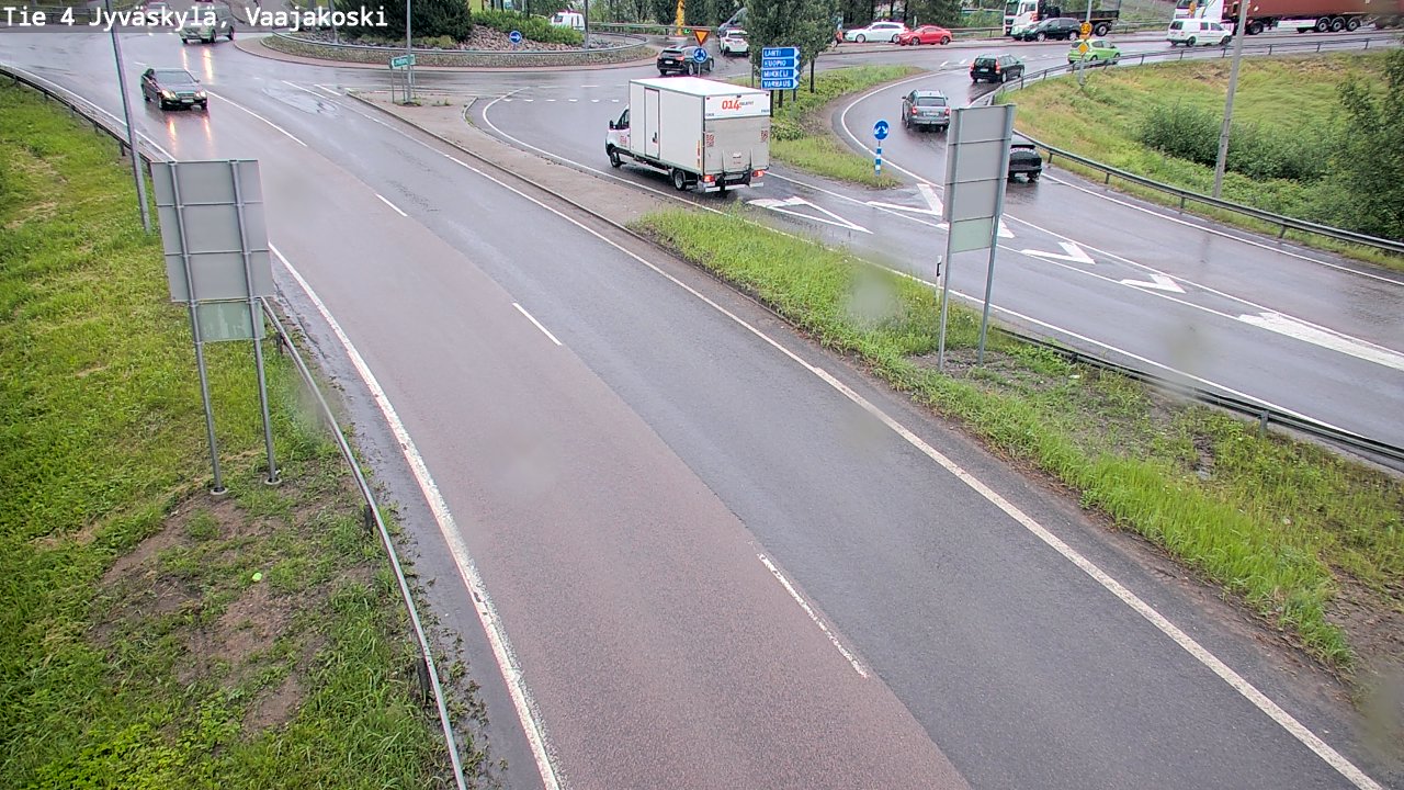 Kelikamerat Kuva Tie 4 Jyväskylä, Vaajakoski, Jyväskylä, Keski-Suomi