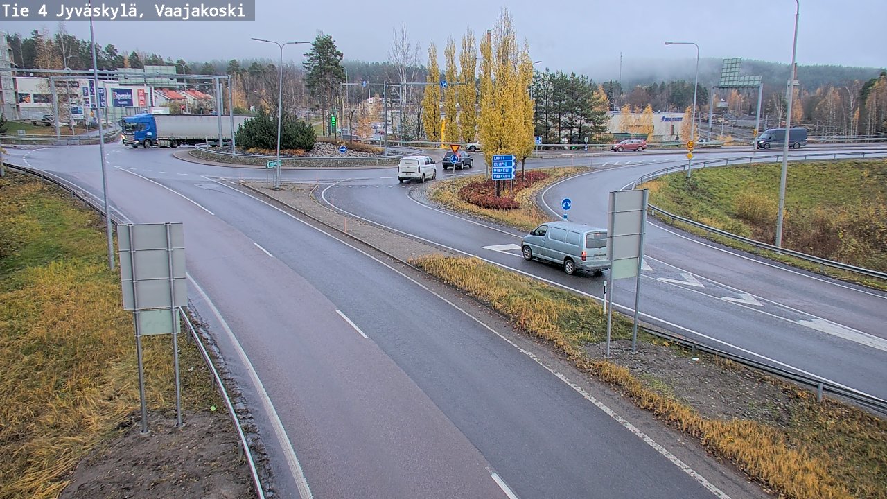 Kelikamerat Kuva Tie 4 Jyväskylä, Vaajakoski, Jyväskylä, Keski-Suomi