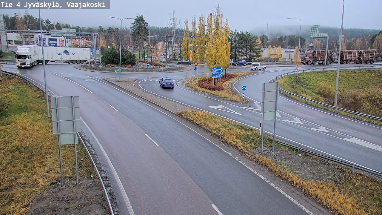 Kelikamerat Kuva Tie 4 Jyväskylä, Vaajakoski, Jyväskylä, Keski-Suomi