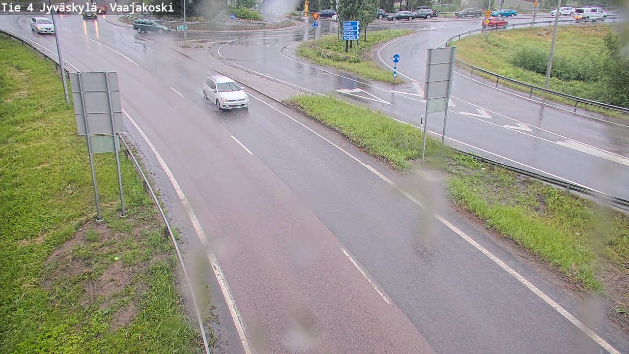 Kelikamerat Kuva Tie 4 Jyväskylä, Vaajakoski, Jyväskylä, Keski-Suomi