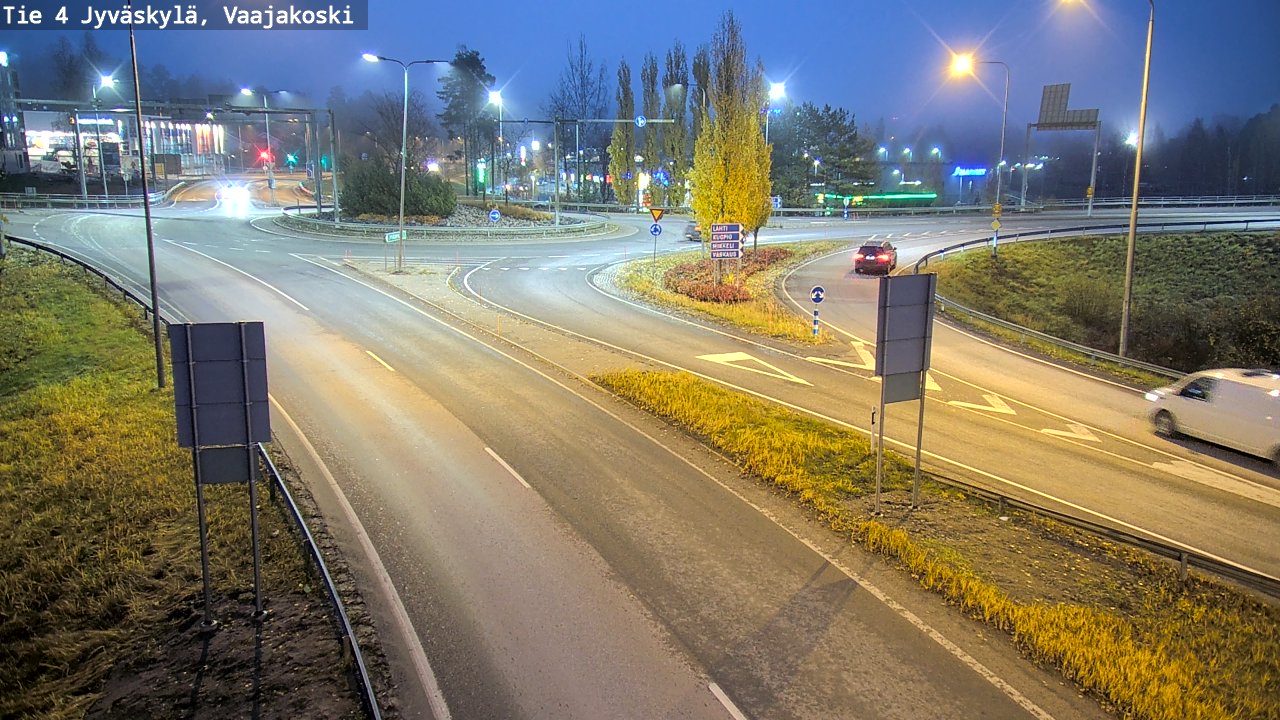 Kelikamerat Kuva Tie 4 Jyväskylä, Vaajakoski, Jyväskylä, Keski-Suomi
