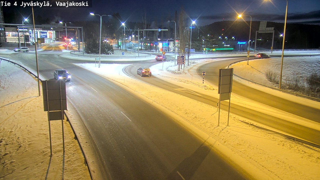 Kelikamerat Kuva Tie 4 Jyväskylä, Vaajakoski, Jyväskylä, Keski-Suomi