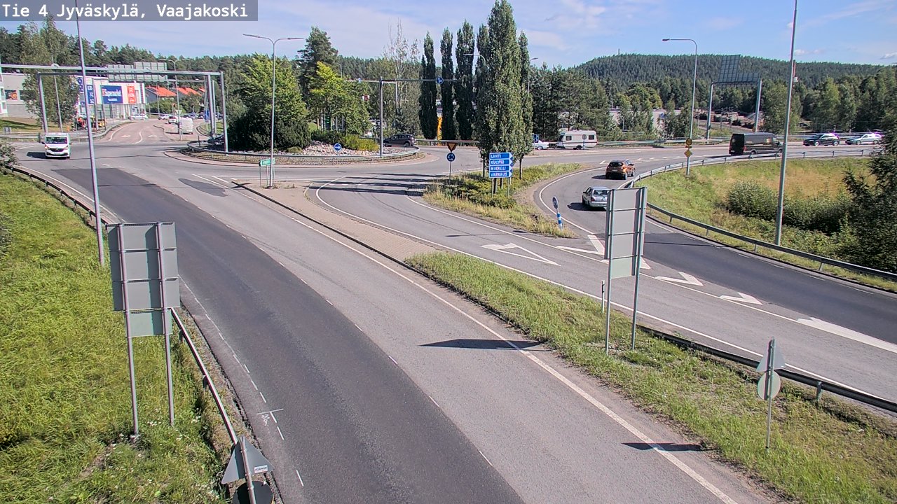 Kelikamerat Kuva Tie 4 Jyväskylä, Vaajakoski, Jyväskylä, Keski-Suomi