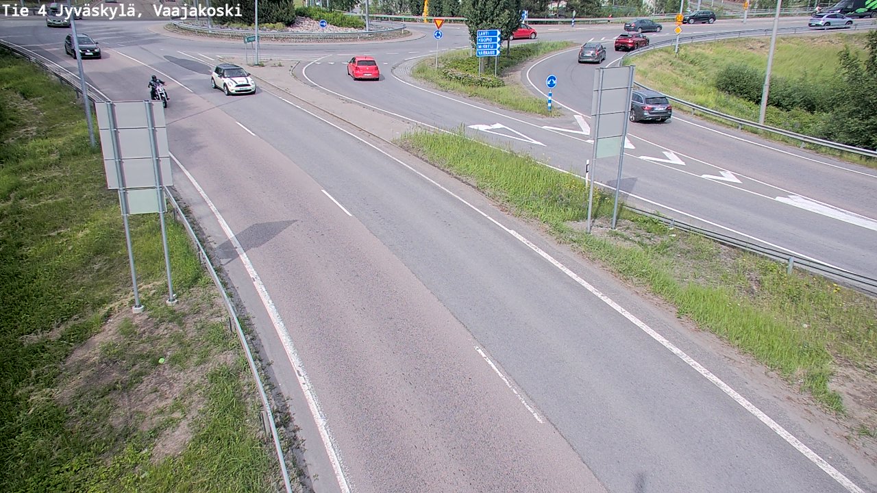 Kelikamerat Kuva Tie 4 Jyväskylä, Vaajakoski, Jyväskylä, Keski-Suomi