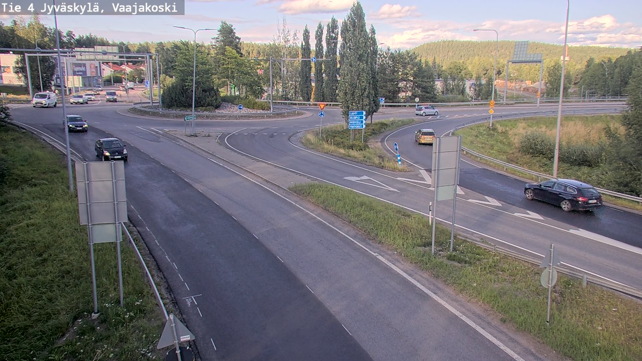 Kelikamerat Kuva Tie 4 Jyväskylä, Vaajakoski, Jyväskylä, Keski-Suomi