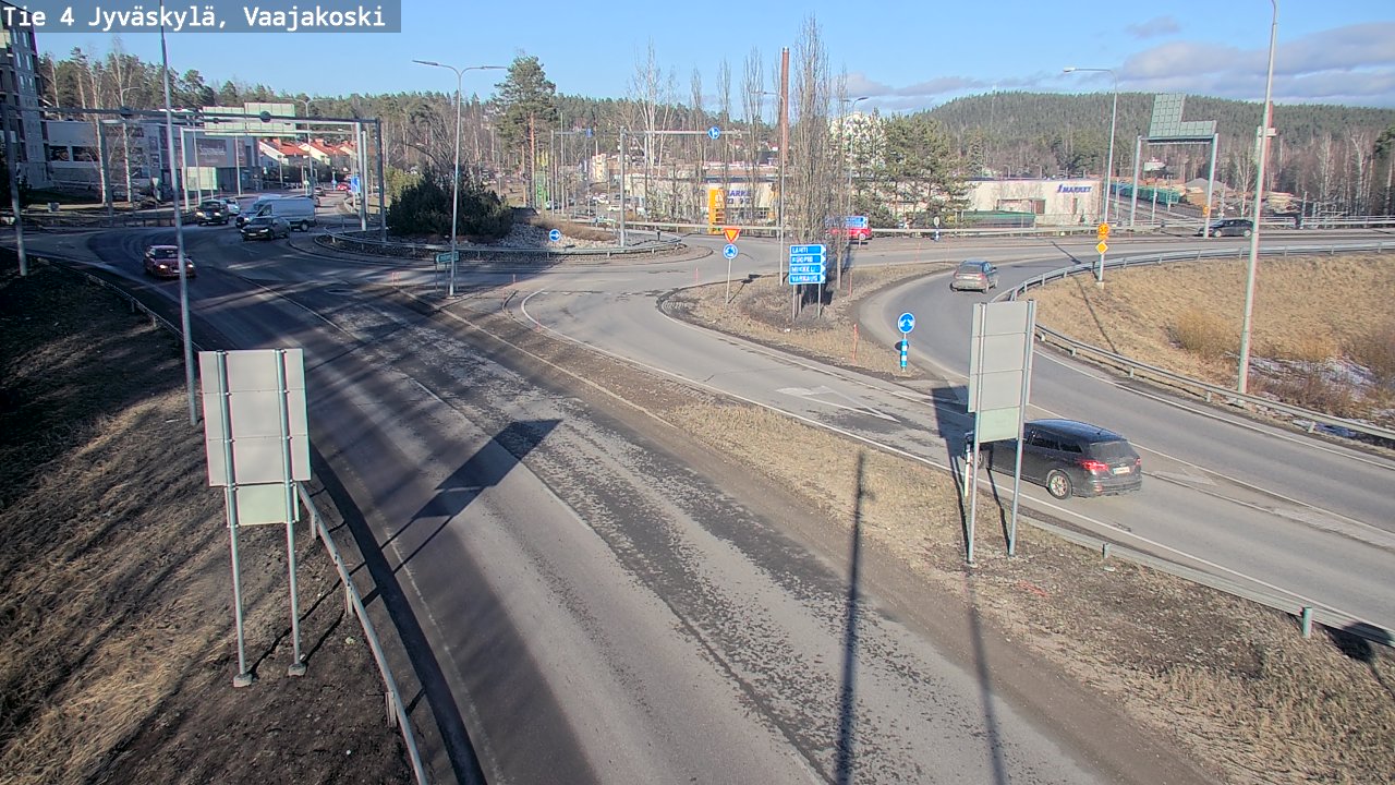 Kelikamerat Kuva Tie 4 Jyväskylä, Vaajakoski, Jyväskylä, Keski-Suomi
