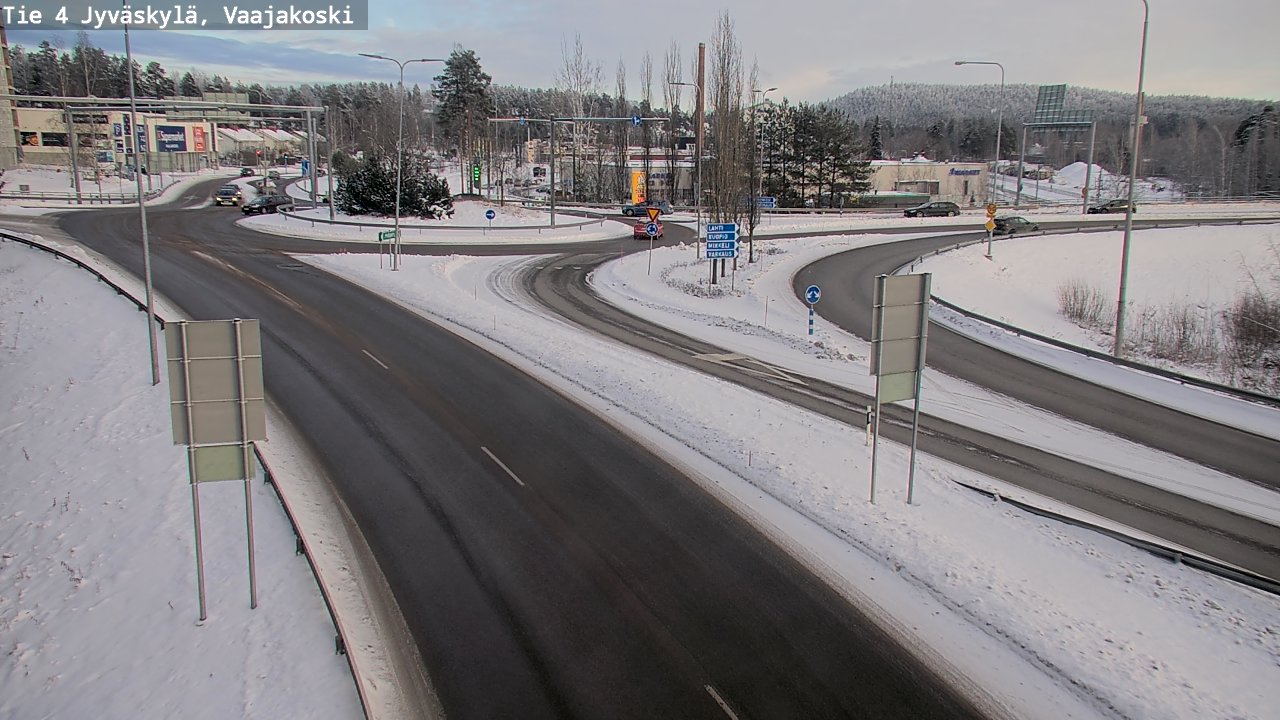 Kelikamerat Kuva Tie 4 Jyväskylä, Vaajakoski, Jyväskylä, Keski-Suomi