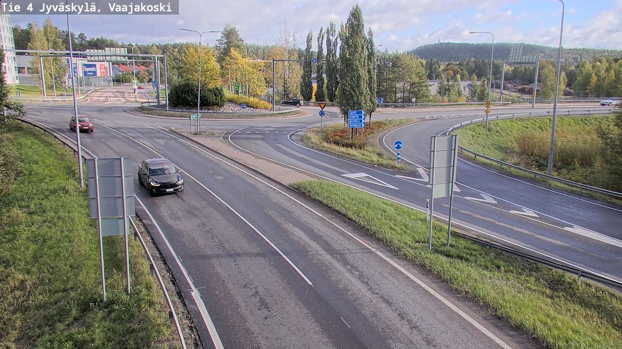 Weather Camera Image Road 4 Jyväskylä, Vaajakoski, Jyväskylä, Keski-Suomi