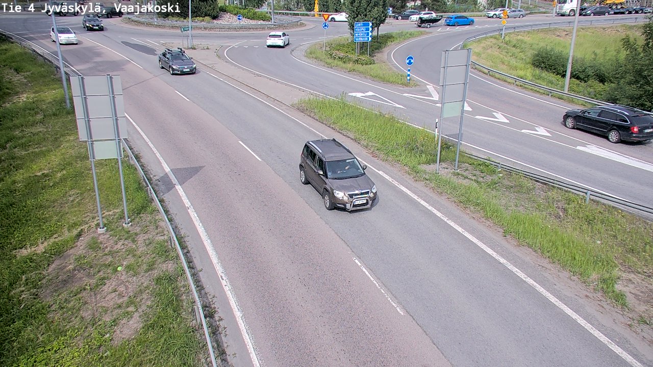 Kelikamerat Kuva Tie 4 Jyväskylä, Vaajakoski, Jyväskylä, Keski-Suomi